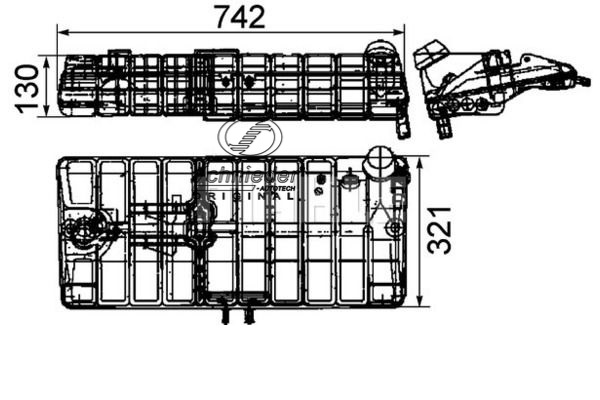 Expansion Tank, coolant (MNT32.00023)