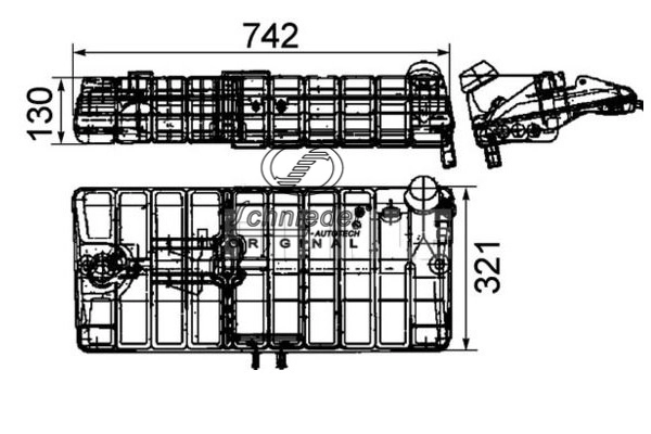 Expansion Tank, coolant (MNT32.00010)