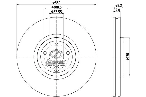 Brake Disc (JRS55.00362)