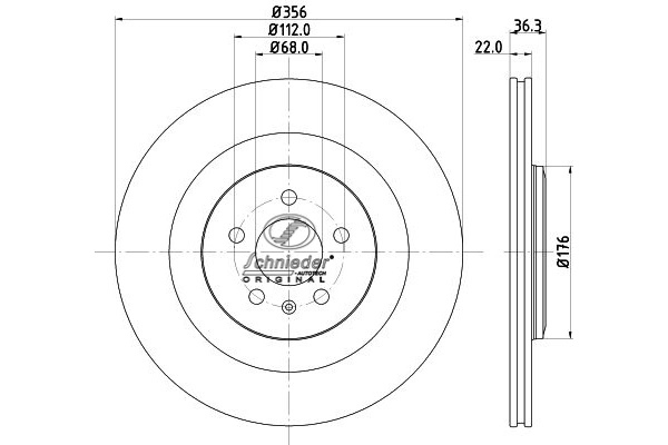 Brake Disc (VAS55.00310)