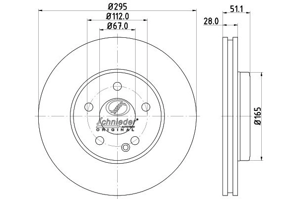 Brake Disc (BZS55.00109)