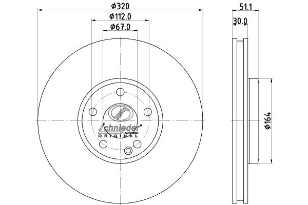 Brake Disc (BZS55.00352)