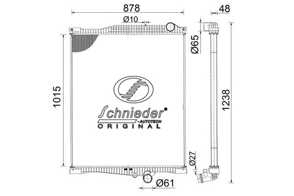Fan, engine cooling (VLT33.00029)
