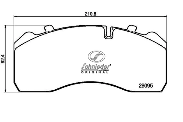 Brake Pad Set, disc brake (SFT31.00015)