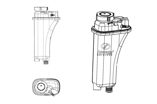 Expansion Tank, coolant (BMS32.00026)