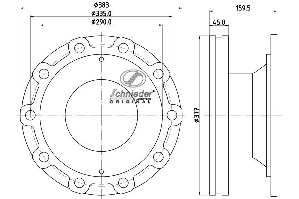 Brake Disc (BPT55.00011)