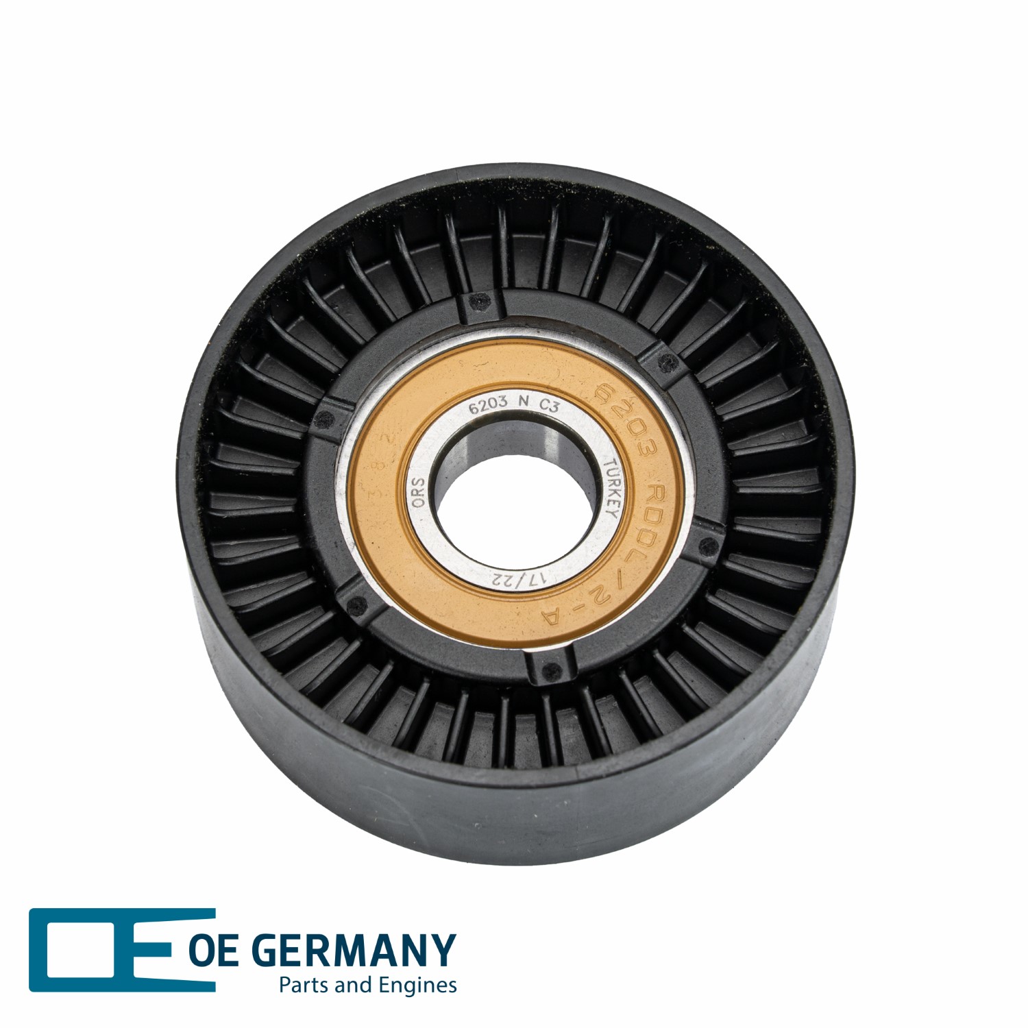 Deflection/Guide Pulley, V-ribbed belt (803014)