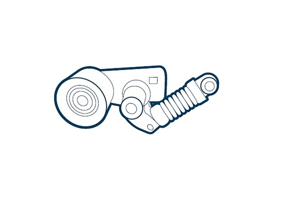 Belt Tensioner, V-ribbed belt (01 2050 457003)