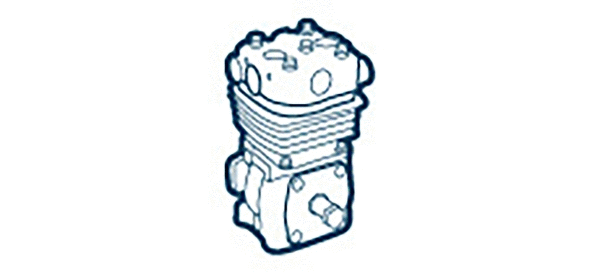 Compressor, compressed air system (01 1300 457000)