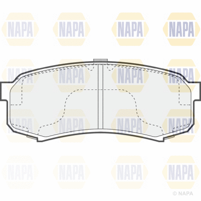 Brake Pad Set, disc brake (PBP7505)