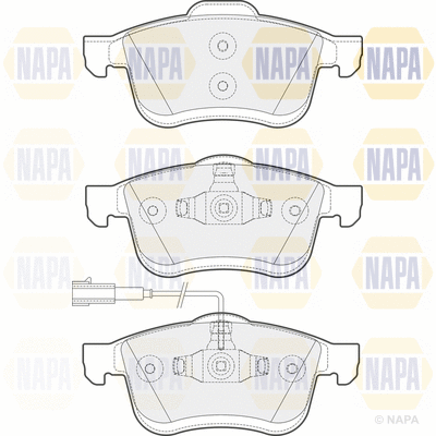 Brake Pad Set, disc brake (PBP7192)