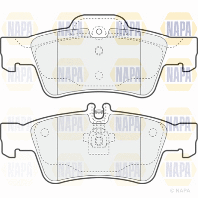 Brake Pad Set, disc brake (PBP7119)