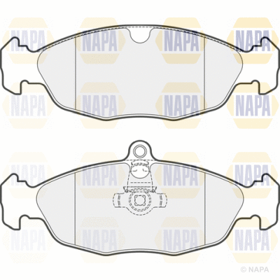 Brake Pad Set, disc brake (PBP7636)