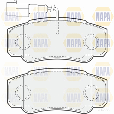 Brake Pad Set, disc brake (PBP7619)