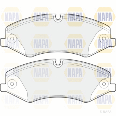Brake Pad Set, disc brake (PBP7644)