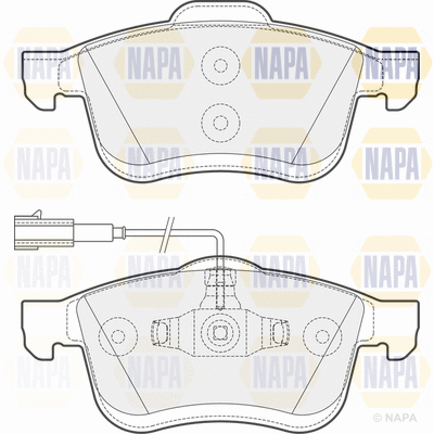 Brake Pad Set, disc brake (PBP7695)