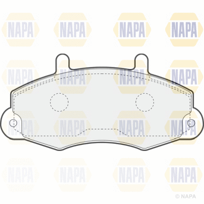 Brake Pad Set, disc brake (PBP7121)