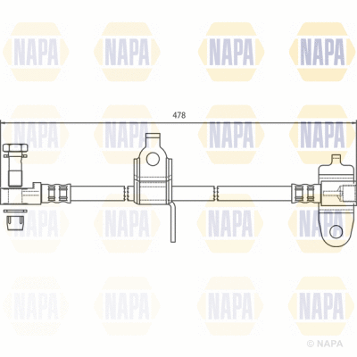 Brake Hose (NBH1118)