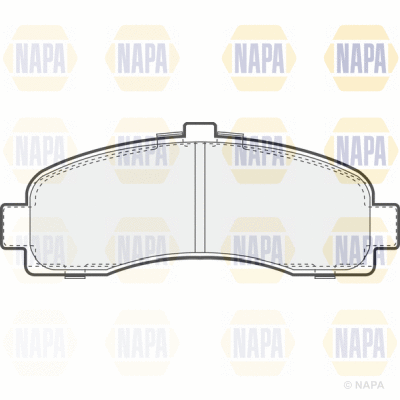 Brake Pad Set, disc brake (PBP7461)