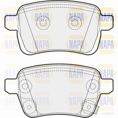Brake Pad Set, disc brake (PBP7207)