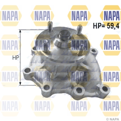 Water Pump, engine cooling (NWP1274)