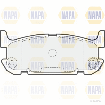 Brake Pad Set, disc brake (PBP7654)