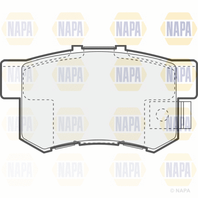 Brake Pad Set, disc brake (PBP7476)
