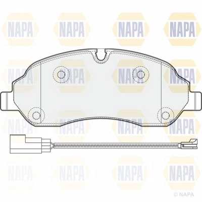 Brake Pad Set, disc brake (NBP1254)