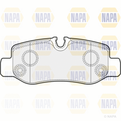 Brake Pad Set, disc brake (PBP7296)