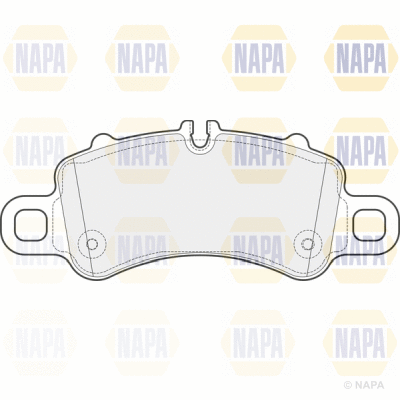Brake Pad Set, disc brake (PBP7702)