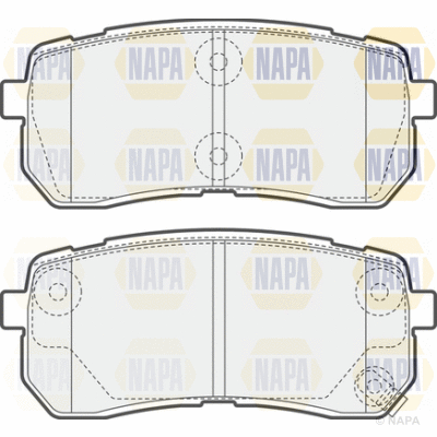 Brake Pad Set, disc brake (PBP7551)