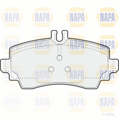 Brake Pad Set, disc brake (PBP7289)