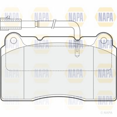 Brake Pad Set, disc brake (PBP7943)