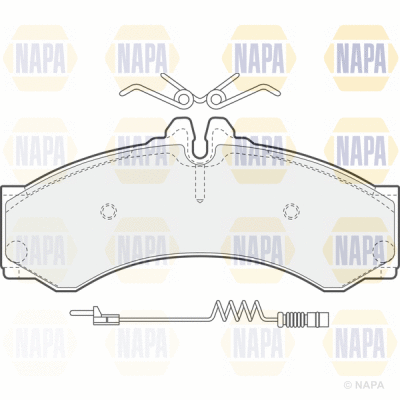 Brake Pad Set, disc brake (PBP7141)