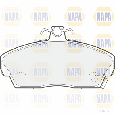 Brake Pad Set, disc brake (NBP1690)