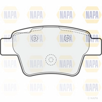 Brake Pad Set, disc brake (NBP1585)