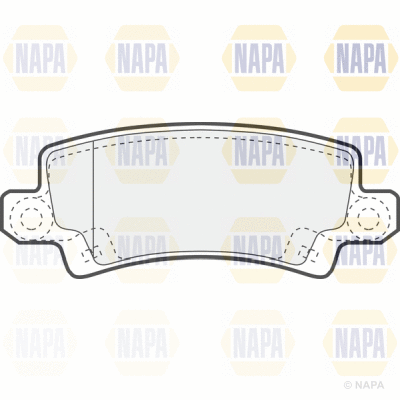 Brake Pad Set, disc brake (PBP7242)