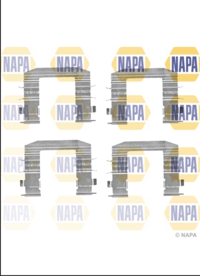Accessory Kit, disc brake pad (NFK1084)