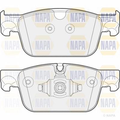 Brake Pad Set, disc brake (NBP1789)