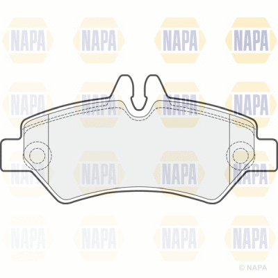 Brake Pad Set, disc brake (PBP7162)