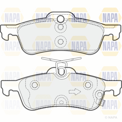 Brake Pad Set, disc brake (PBP7479)