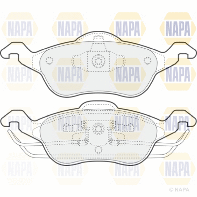 Brake Pad Set, disc brake (PBP7048)