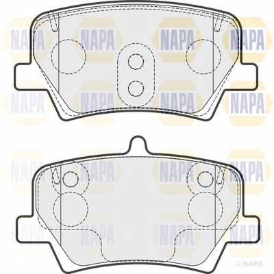 Brake Pad Set, disc brake (NBP1801)