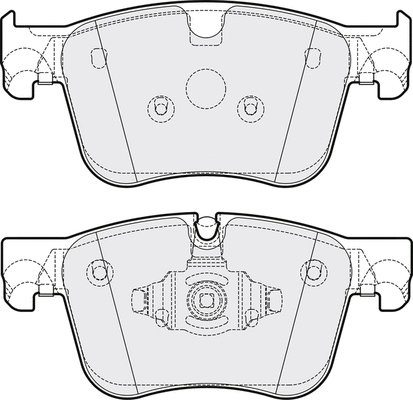 Brake Pad Set, disc brake (PBP7910)