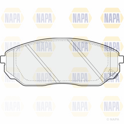 Brake Pad Set, disc brake (PBP7438)