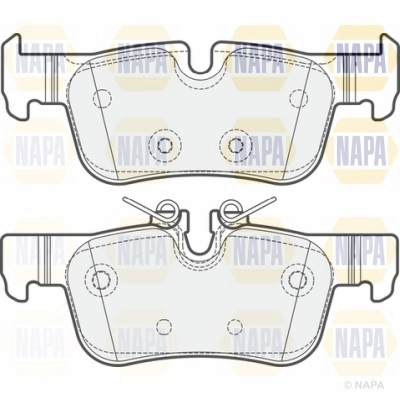 Brake Pad Set, disc brake (NBP1295)