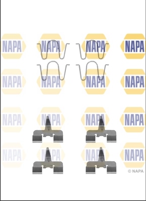Accessory Kit, disc brake pad (NFK1327)