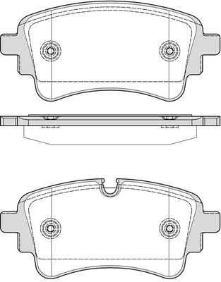 Brake Pad Set, disc brake (PBP7848)