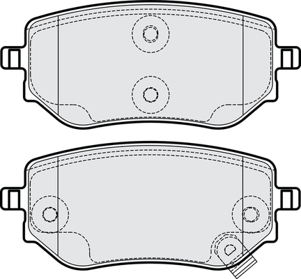 Brake Pad Set, disc brake (PBP7954)