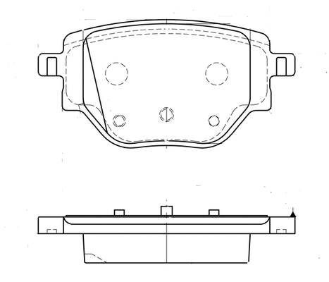Brake Pad Set, disc brake (PBP7779)
